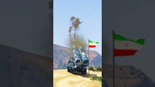 Irani S-500 Attack to Destroyed Israeli Fighter Jets - GTA v