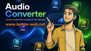 Audio Converter Web App - Convert MP3, OGG, WAV, M4A, FLAC, MP2 and AMR in Your Browser