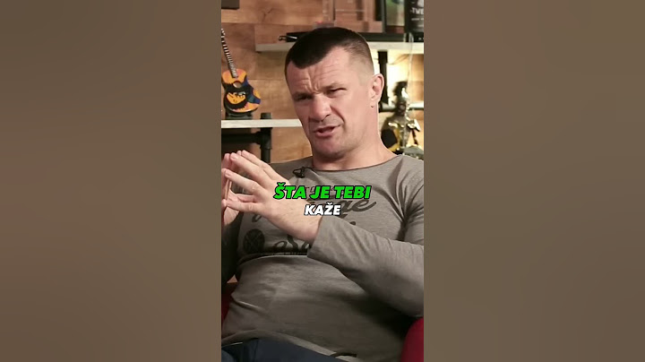 Cro Cop - "Ima jedna poučna basna o vuku i magarcu"