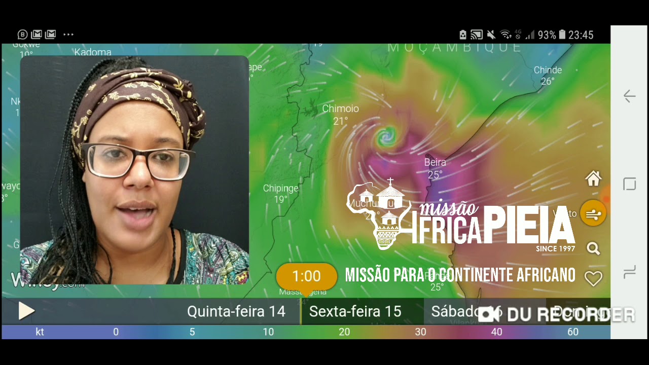 URGENTE 09# | SEM ONDAS GIGANTES | Prepara o Glória!| #ciclone IDAI #Moçambique #Beira