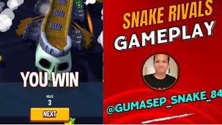 Snake Rivals - mod apk - Gameplay - Part 580