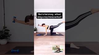 30 min low impact Yoga Sculpt with dumbbells 🔥 Full body strength, core & flow 🤍