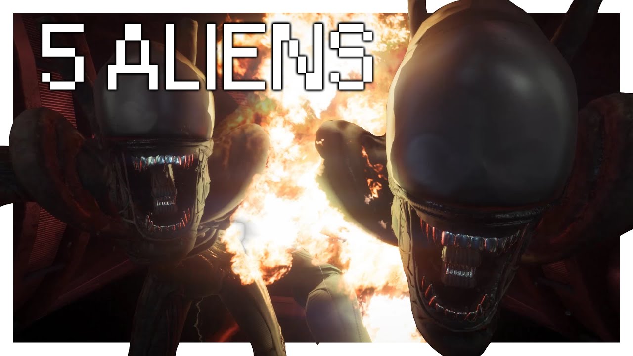 Alien Isolation But There's 5 Aliens