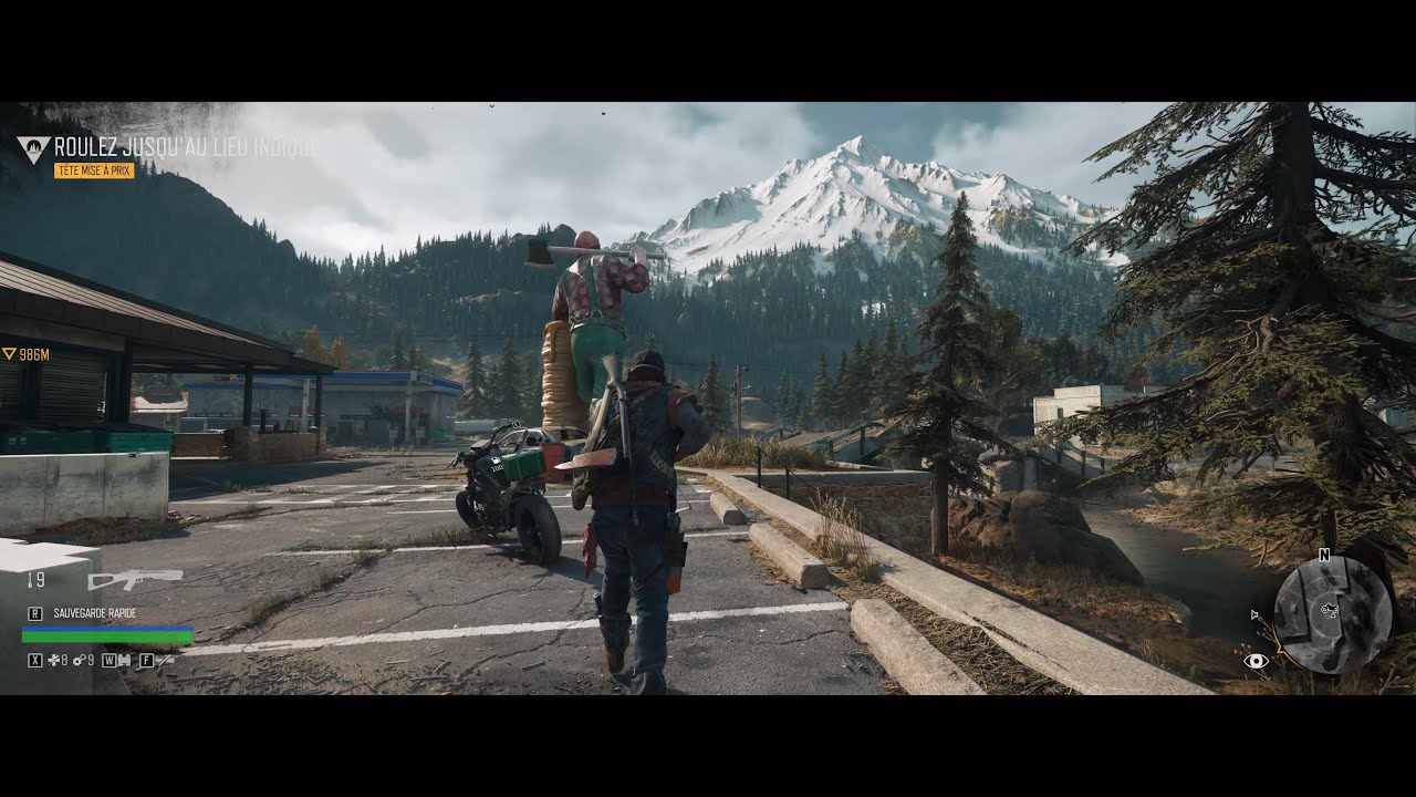 Days Gone : Ultrawide gameplay 3440x1440
