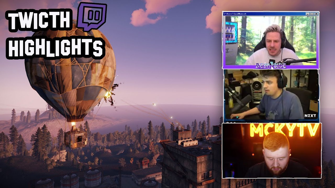 RUST! 70 STREAMER, 1 SERVER - Rage, Kills and Fails! German Twitch Highlights #1