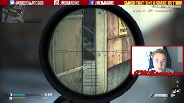 FFA Sniping Gameplay "FFA Spawn Trap!" (CoD: Ghost Gameplay) LIVE w/ JMEimagine
