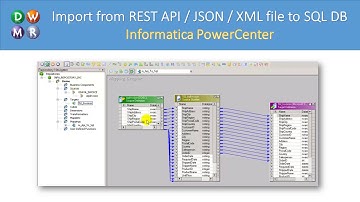 Informatica - Read from REST API / JSON File and load to SQL (XML SOAP, OData, OAuth, Pagination)