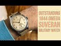 ONE OF THE NICEST WW2 VINTAGE OMEGA SUVERAN WATCH FROM 1944