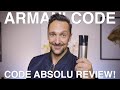 Armani Code Absolu Review! Best Men&#39;s Fragrance From The Code Collection of Fragrances?