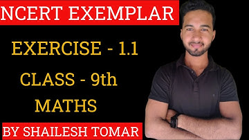 Class 9 Maths Unit 1 Exercise 1.1 NCERT Exemplar -Quick Revision/All Concepts/All Question #ncert 