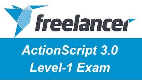 Freelancer.com ActionScript 3.0 Level-1 Test