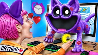 У Catnap Есть Фан-Клуб? Экстремальные Прятки С Catnap! Smiling Critters В Реальной Жизни!