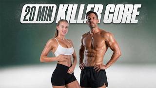 20 Min Complete Abs Workout at Home - Upper, Lower & Obliques (No Equipment)