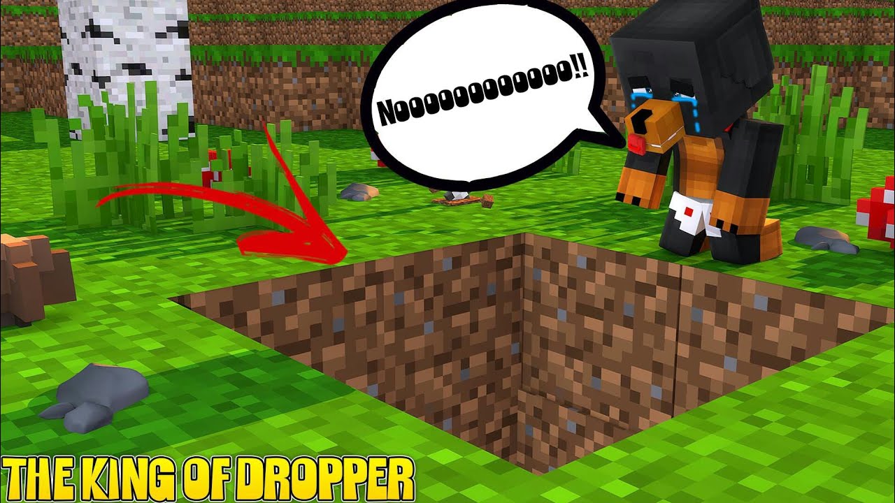 Minecraft - WHO WANTS TO SEE A RAGE QUIT - THE KING OF DROPPER IS THE HARDEST EVER