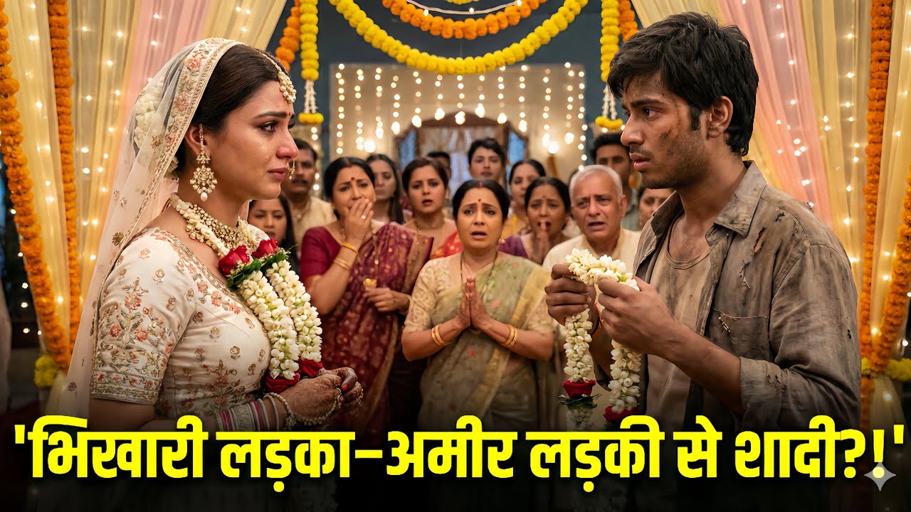 गरीब भिखारी–अमीर लड़की की लव स्टोरी | Emotional शादी”Moral Stories Islamic Wakiya 