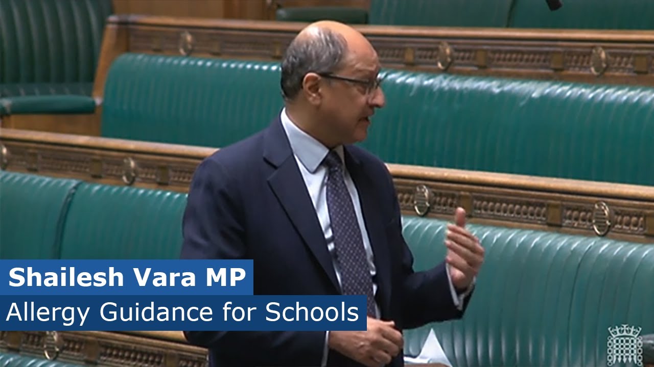 Allergy Guidance for Schools, 21 May 2024