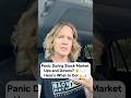 Panic During Stock Market  Ups and Downs❓ 😱📉📈 Here’s What to Do! 💪📊