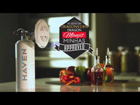 Haven Fire Suppression Safety Device - Seen on CBC Dragons Den Canada