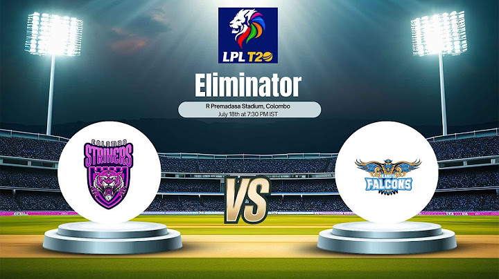 COLOMBO STRIKERS   VS KANDY  LIVE SCORES | ELIMINATOR | LPL 2024 LIVE | GM vs JK  22 OF 24