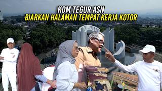 KDM TEGUR ASN | BIARKAN HALAMAN TEMPAT KERJA KOTOR