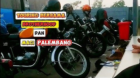 Perjalanan dari kota Palembang ke pelabuhan Bakauheni Lampung