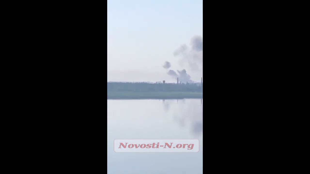 Под Николаевом горит Матвеевский лес - YouTube