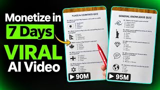 Create Viral Quiz Videos with AI for FREE | ChatGPT + Nano Banana News