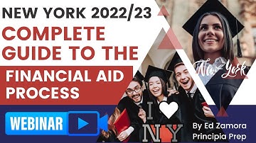 NY State The Complete Guide To Financial Aid Fafsa, CSS Profile & The Entire College Process Webinar