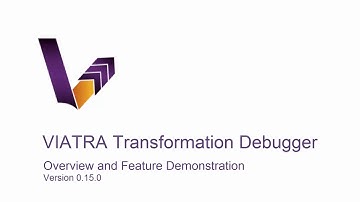 VIATRA transformation debugger 0.15.0 feature demonstration