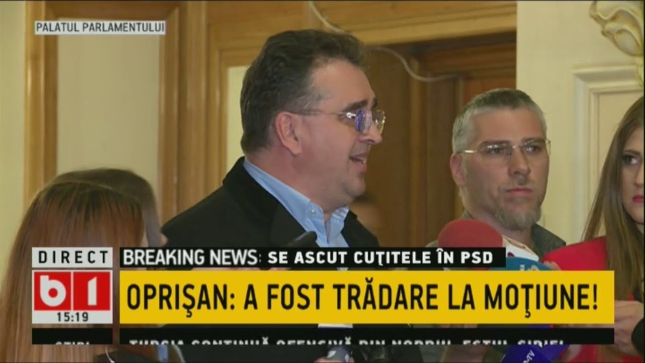 Democrație à la PSD. OPRISAN: Ana Birchall ar trebui să-și țină gura! 11 OCT 2019 newspaper mockup