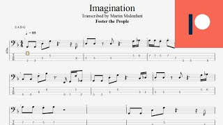 Video thumbnail of "Foster the People - Imagination (bass tab)"