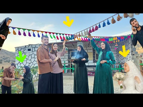 "Buying wedding supplies; Tayyaba revealed Farzad's big secret to Shahram!"