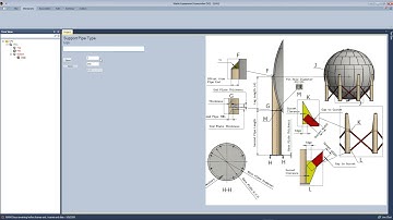 3D modeling of Spherical LPG tank by SEG software