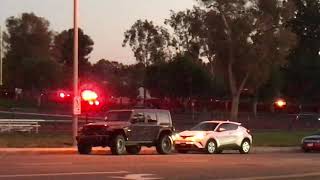 OCFA Fire Engine 36 responding