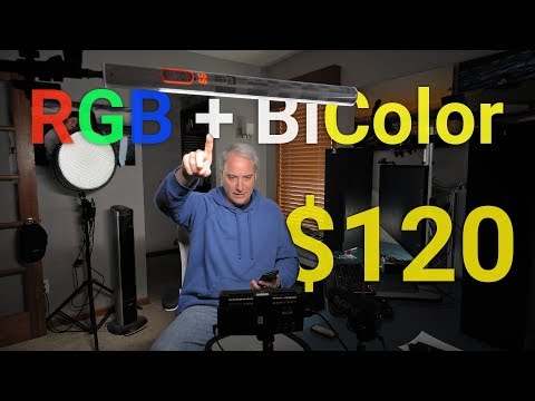 $120 BiColor and RGB LED Light
