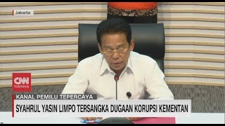 Syahrul Yasin Limpo Tersangka Dugaan Korupsi Kementan