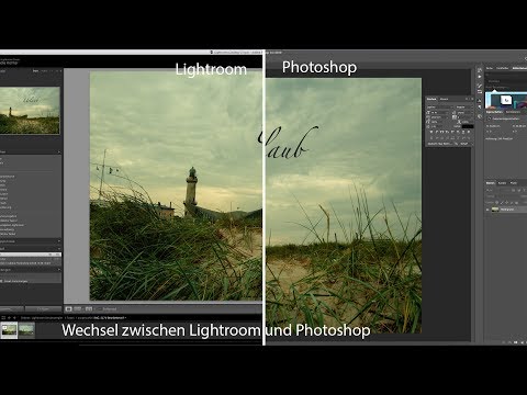 Wechsel zwischen Photoshop und LIghtroom