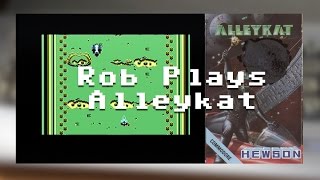 Shmuptember: Rob Plays "Alleykat" (C64)