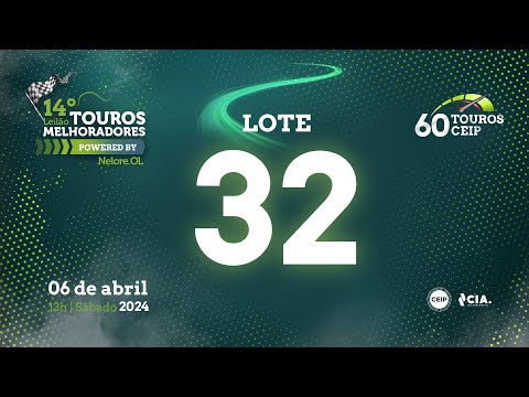 LOTE 32 V7074221 - 14º Leilão de Touros Melhoradores Nelore OL - Edição Virtual