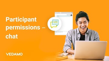 VEDAMO Virtual Classroom - Participant permissions (chat)