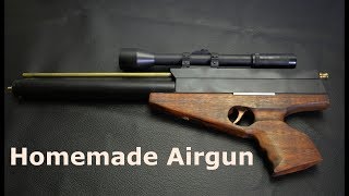 Homemade Air gun Pistol How to make the best Air gun