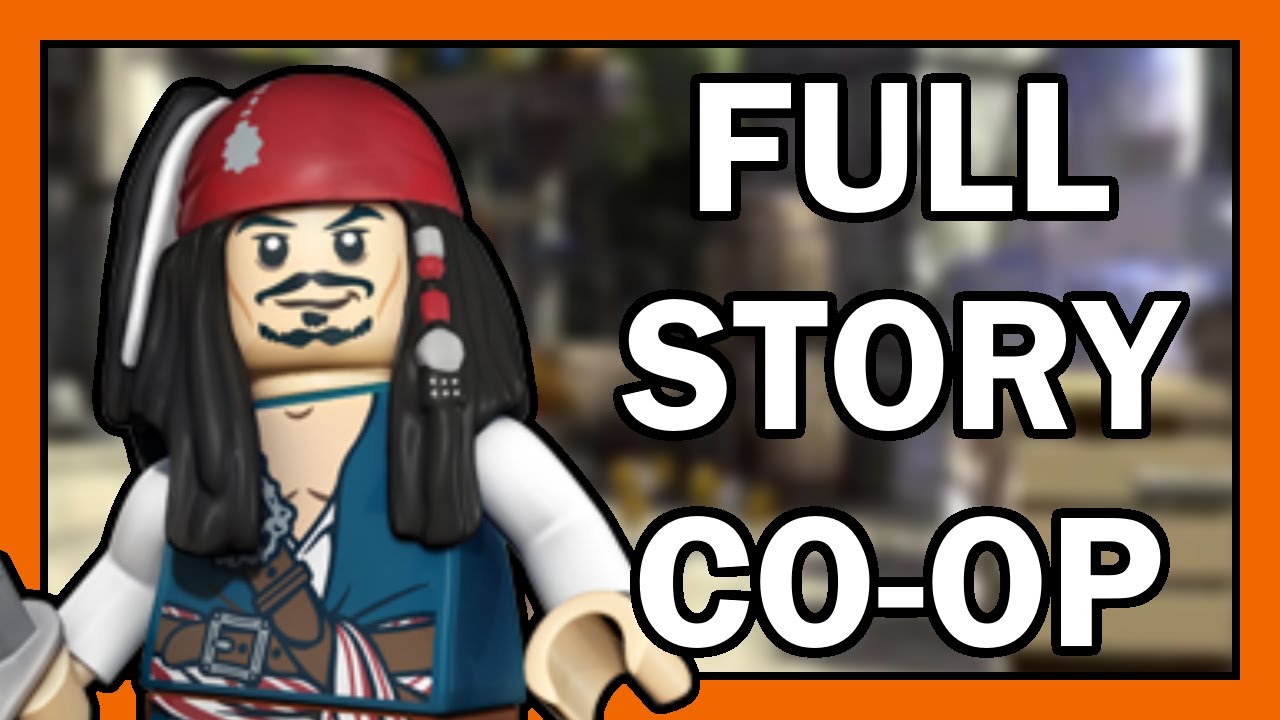 LEGO Pirates of The Caribbean CO-OP Playthrough - FULL STORY