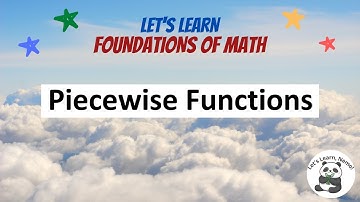 (MA04) Piecewise Functions