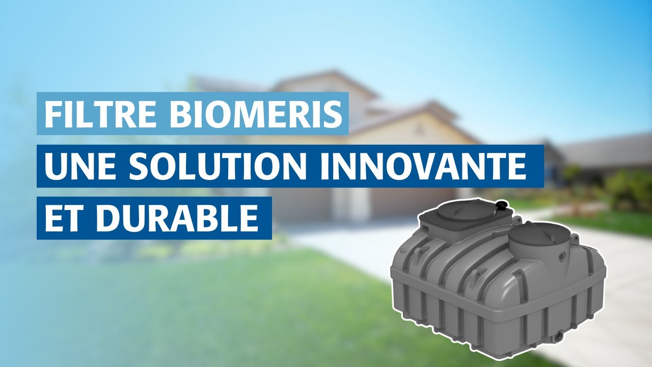 Filtre Compact Biomeris | Une solution innovante  et durable pour le traitement des eaux usées