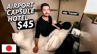 Japan's Luxury Capsule Hotel (Sleeping in the Tokyo Airport) by Eric and Sarah 3,645 views 3 months ago 18 minutes