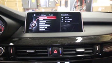 INSTALLATION ADDING PHONE MIRROR LINK TO 2014 BMW X5