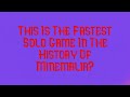 Fastest Game Of Solo In Minemalia.