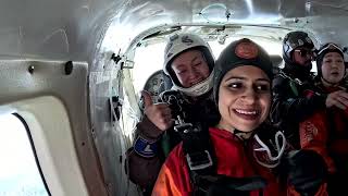 Anu skydiving @ wanaka, New Zealand