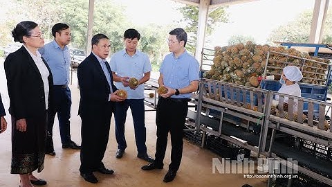 Đại sứ quán Lào thăm Công ty cổ phần Thực phẩm xuất khẩu Đồng Giao