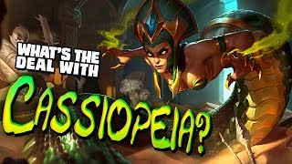 What's the deal with Cassiopeia? || character design & lore discussion screenshot 5